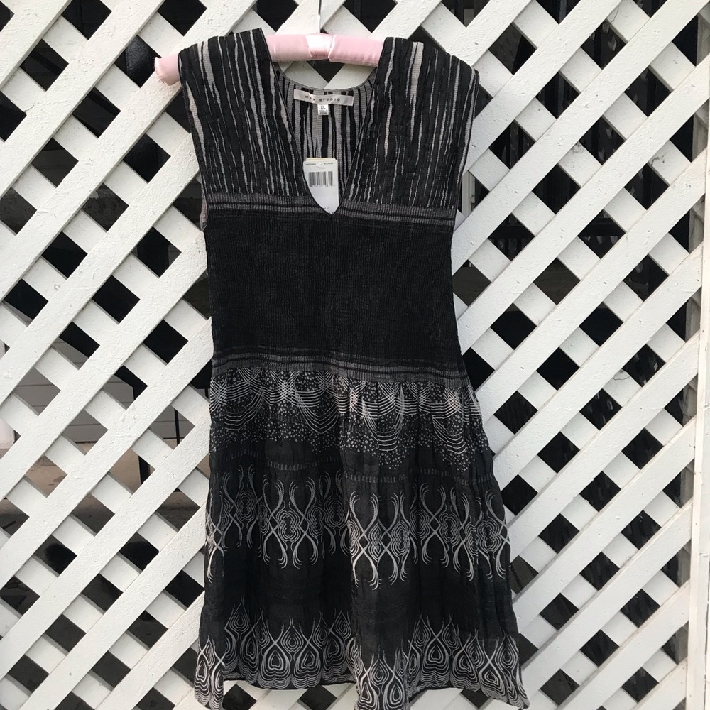 Stretchy multi color dress